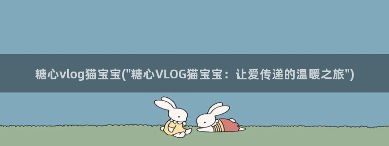 糖心vlog糖心