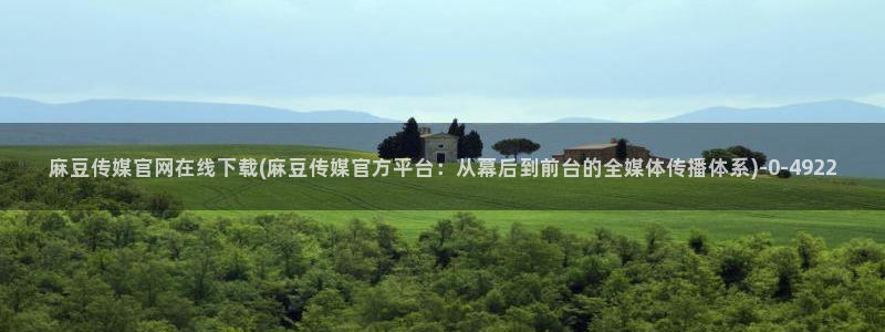 麻豆视频在线看高清：麻豆传媒官网在线下载(麻豆传媒官方平台：从幕后到前台的全媒体传播体系)